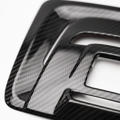 JDMuscle [23-24 Toyota GR Corolla] Carbon Fiber Overhead Map Light Switch Cover - 4