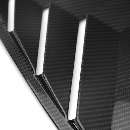 JDMuscle [Toyota GR Corolla 23-25] Cubiertas de fibra de carbono para las rejillas de ventilación traseras (2 piezas)