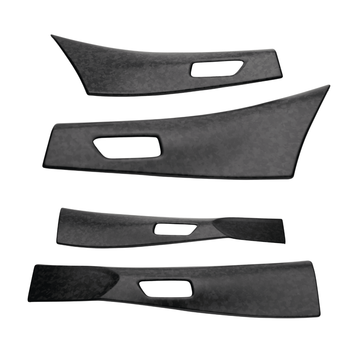 JDMuscle [23-24 Toyota GR Corolla] Carbon Fiber Upper Door Trim (Front&Rear 4PCS)