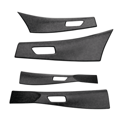 JDMuscle [23-24 Toyota GR Corolla] Carbon Fiber Upper Door Trim (Front&Rear 4PCS)