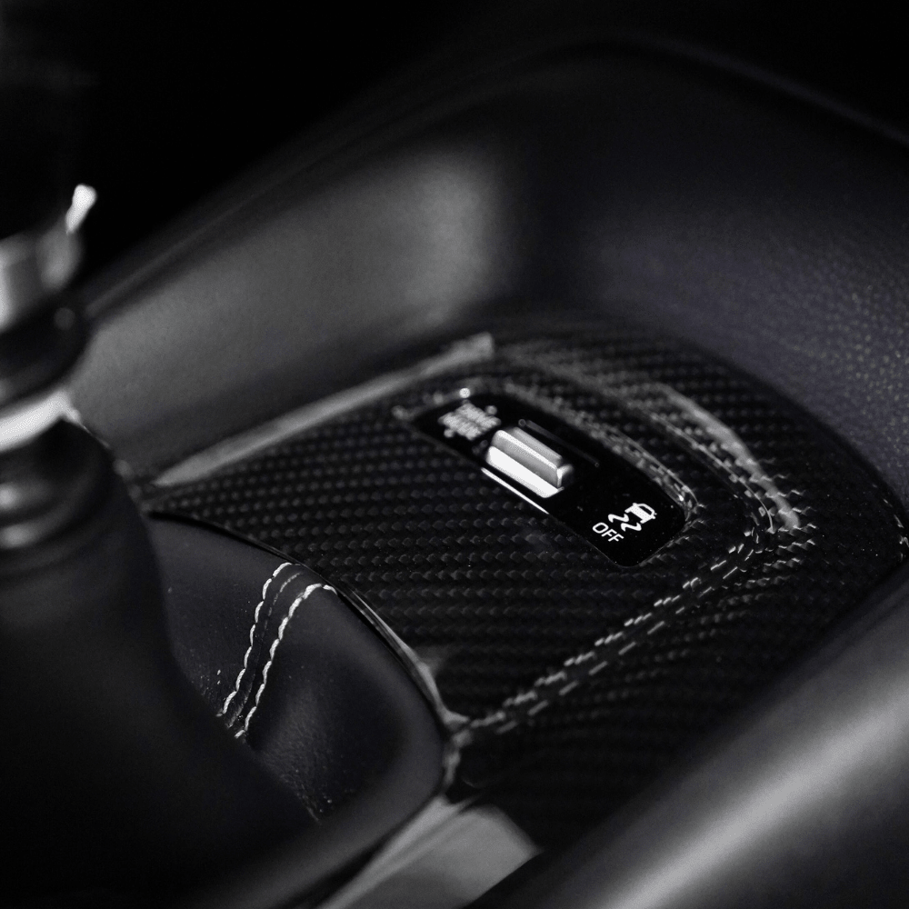 JDMuscle [23-24 Toyota GR Corolla] Carbon Fiber Shifter Trim Cover