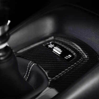 JDMuscle [23-24 Toyota GR Corolla] Carbon Fiber Shifter Trim Cover