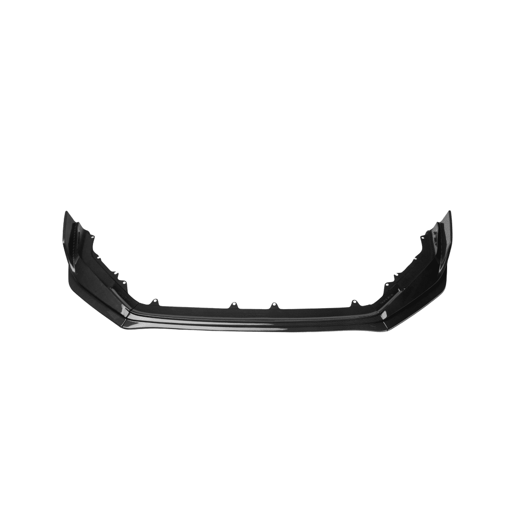 JDMuscle [23 - 26 Type R] SpecM Pre - preg Carbon Fiber Front Lip (3 - Piece) - 2