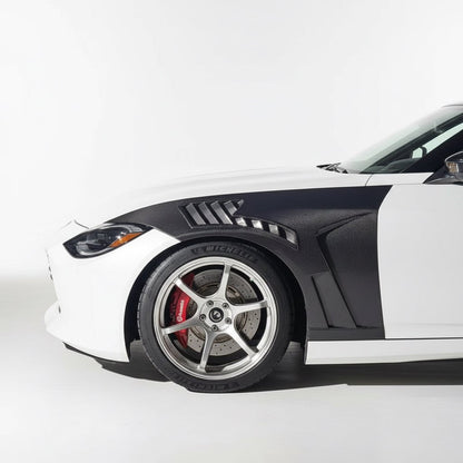 JDMuscle [23+ Nissan Z] Vented V1 Carbon Fiber Fenders - 3