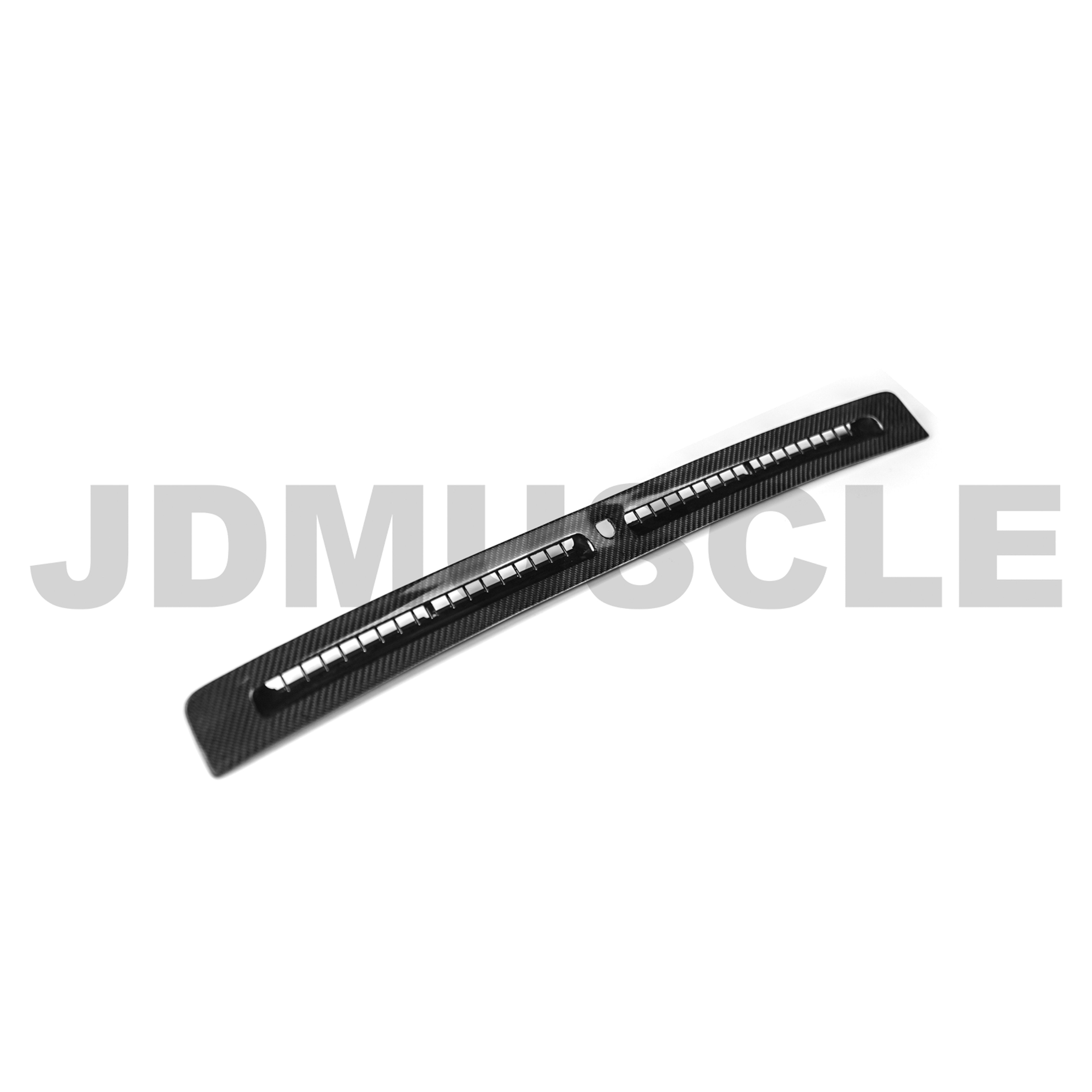 Reemplazo de molduras de ventilación de aire acondicionado de parabrisas de fibra de carbono JDMuscle (WRX/STI 15-21)