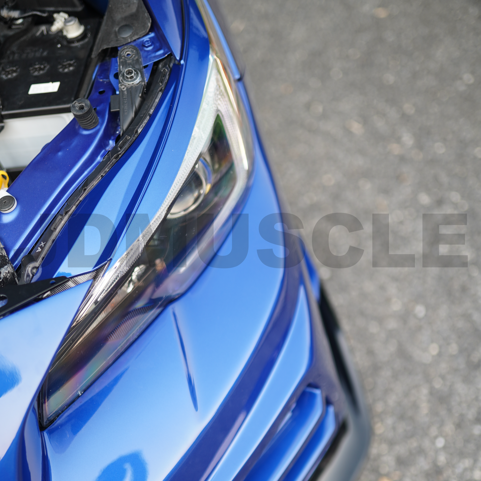 Párpados de faros delanteros con pintura a juego para WRX/STI 15-21 de JDMuscle