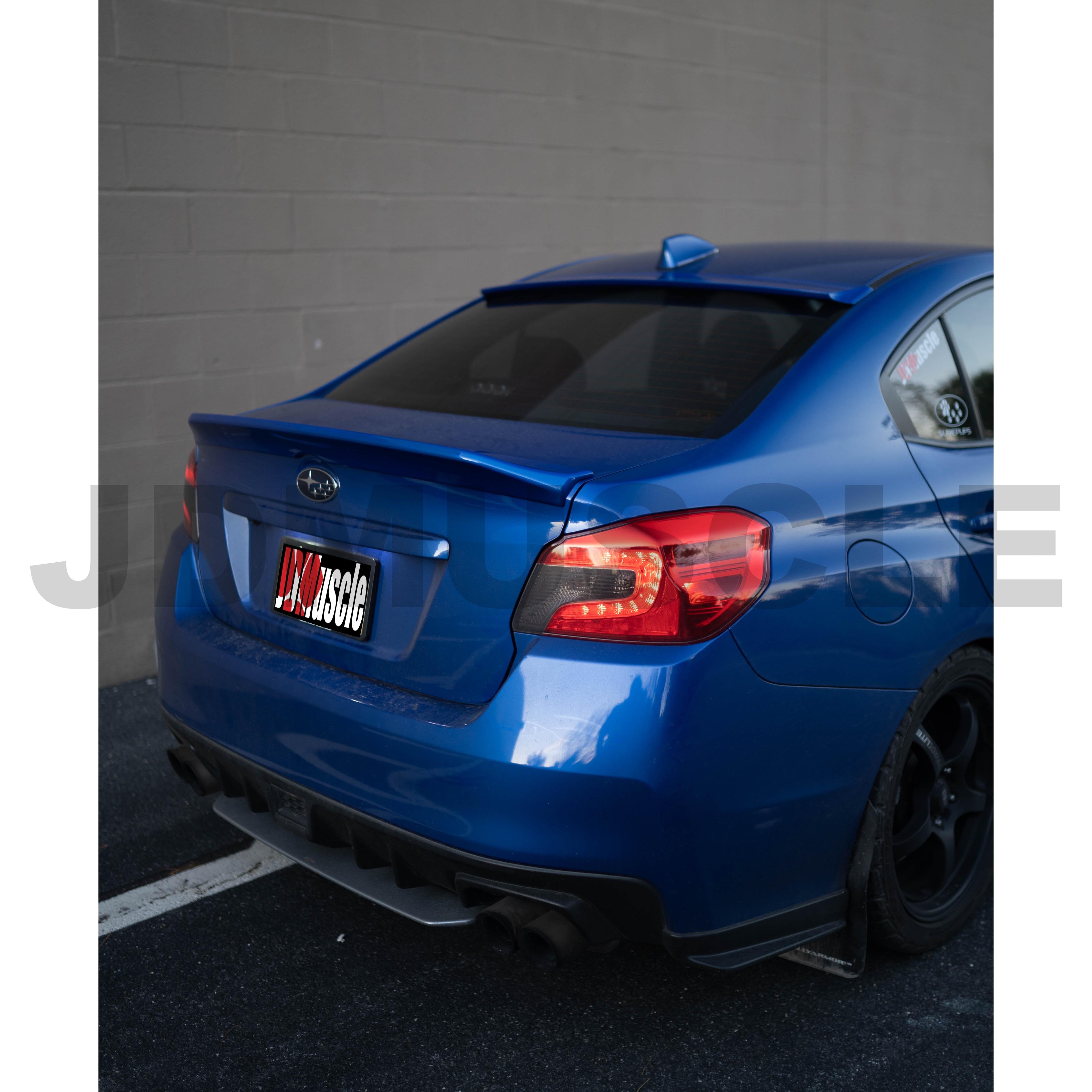 JDMuscle Paint Matched Trunk Duck Bill V2 (2015-2021 Subaru WRX/STI)
