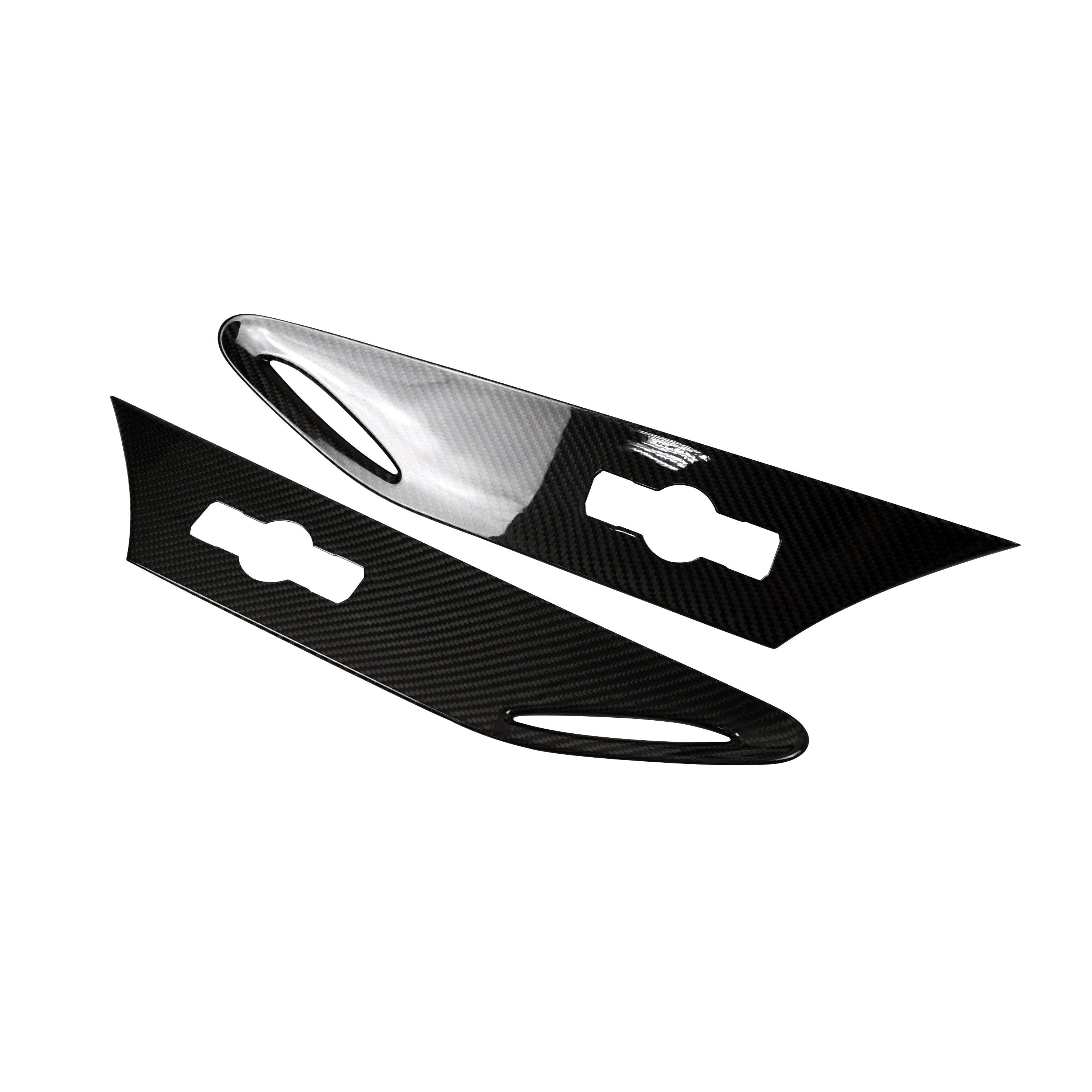 JDMuscle Tanso Carbon Fiber Fender Inserts - 2013-2015 Scion FR-S