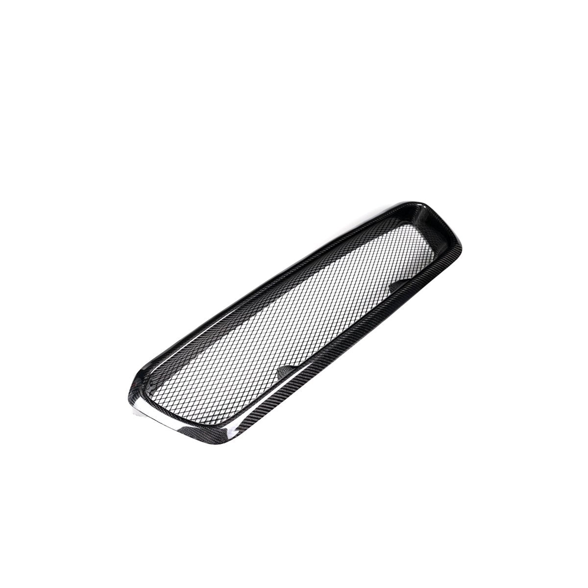 Parrilla JDMuscle Tanso de fibra de carbono/negro brillante V4 - WRX/STI 15-17