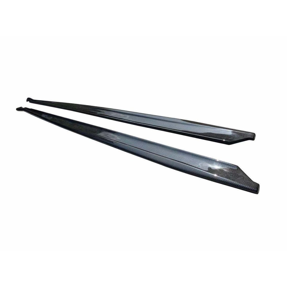 Faldón lateral estilo MX de fibra de carbono JDMuscle Tanso (Toyota Supra 2020+)