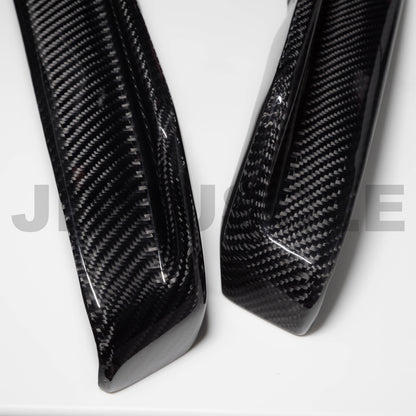 JDMuscle [15-21 WRX/STI] Carbon Fiber Rear Spats - STI Style