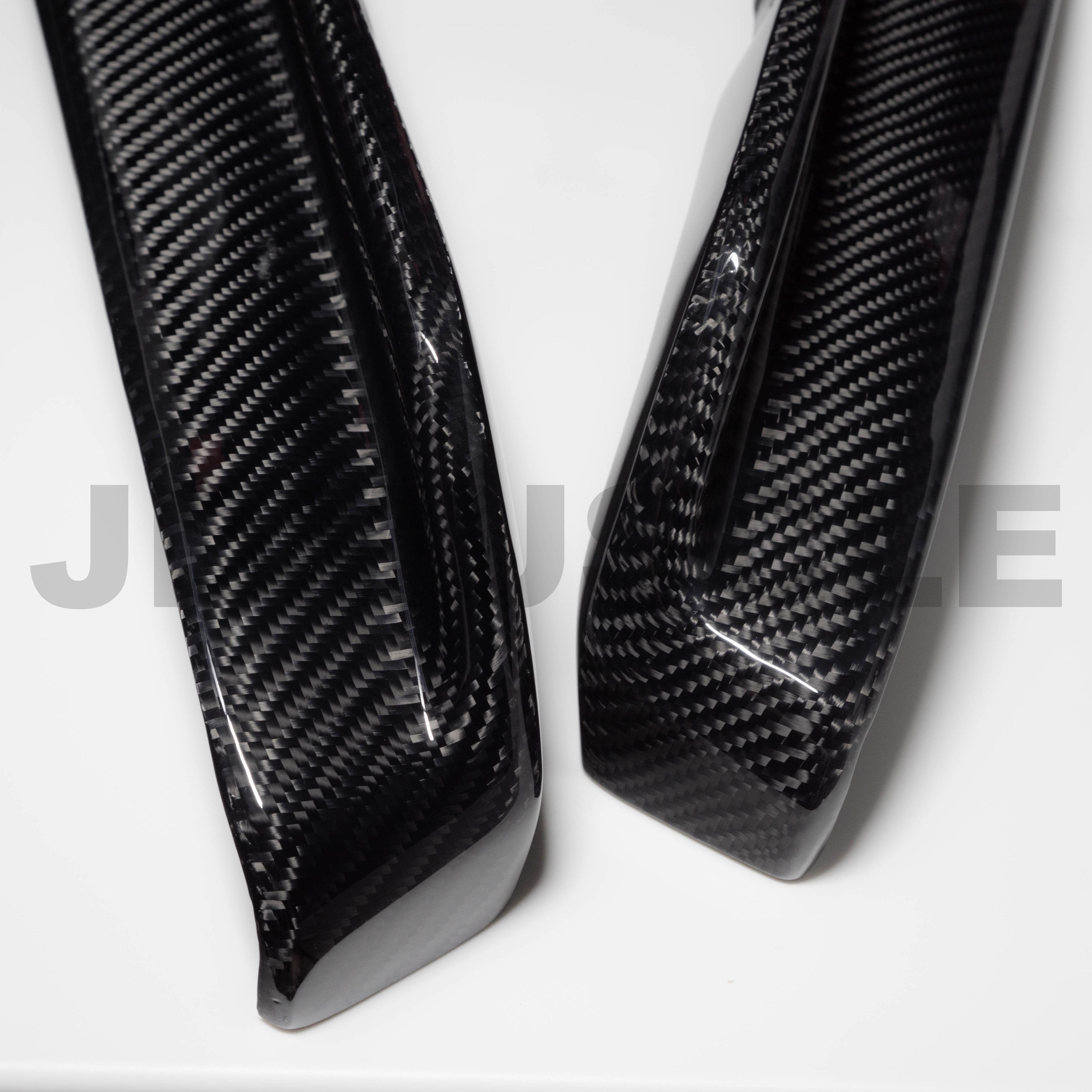 JDMuscle [15-21 WRX/STI] Carbon Fiber Rear Spats - STI Style