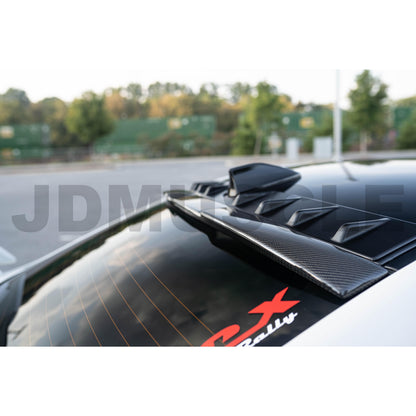 Alerón de techo de fibra de carbono JDMuscle WRX/STI 15-21 V2