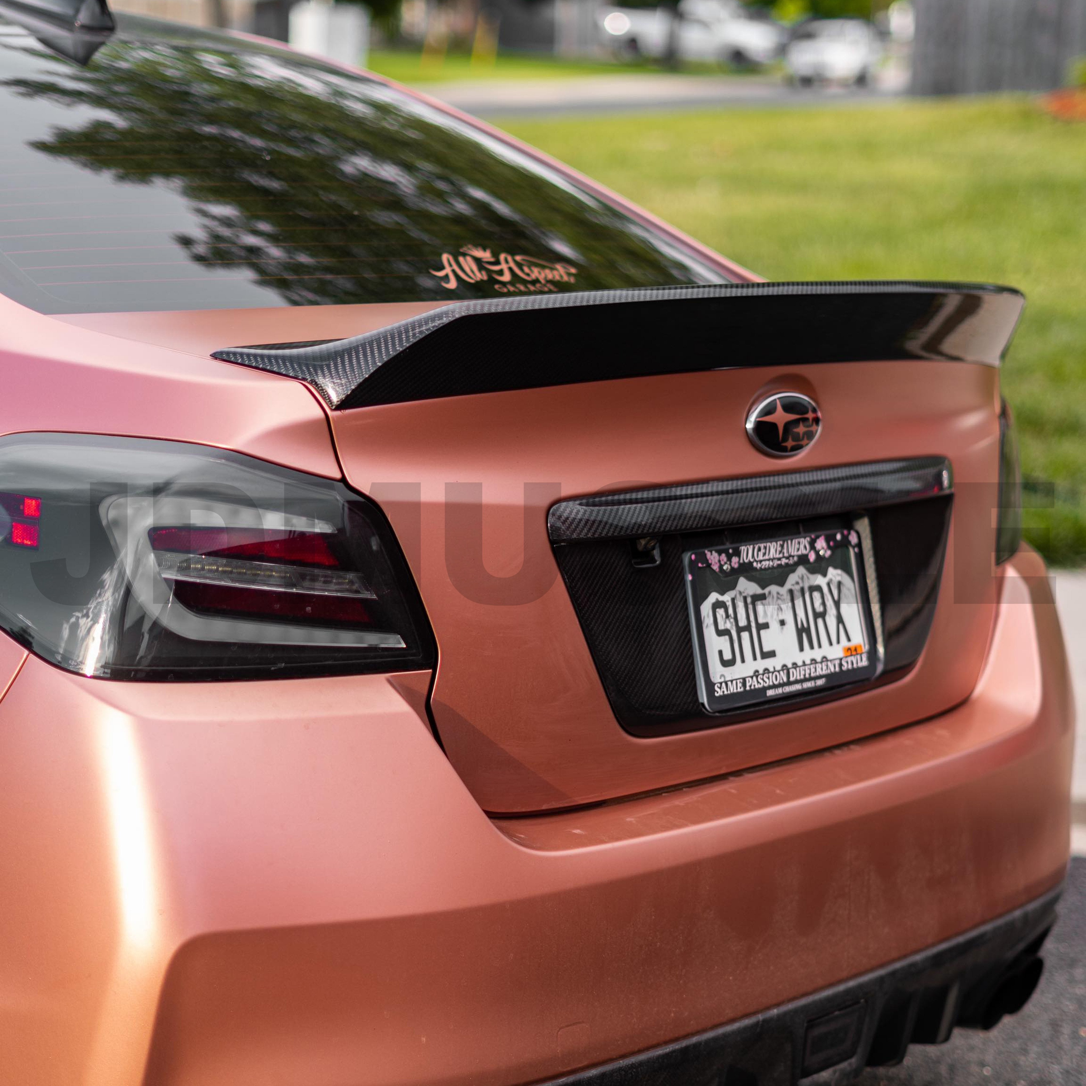 JDMuscle [15-21 WRX/STI] V4 Carbon Fiber Duck Bill
