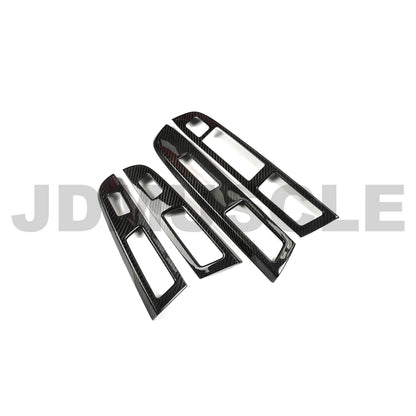 JDMuscle [WRX/STI 15-16] Cubierta de fibra de carbono para interruptor de ventana Tanso
