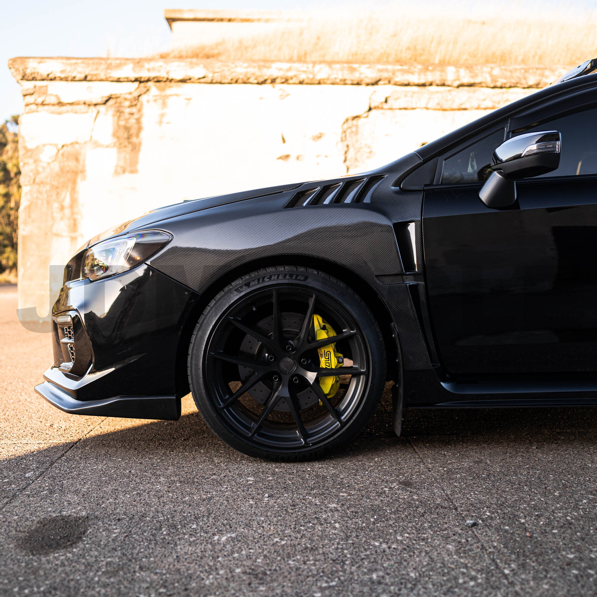 Guardabarros ventilados JDMuscle [WRX/STI 15-21] V1