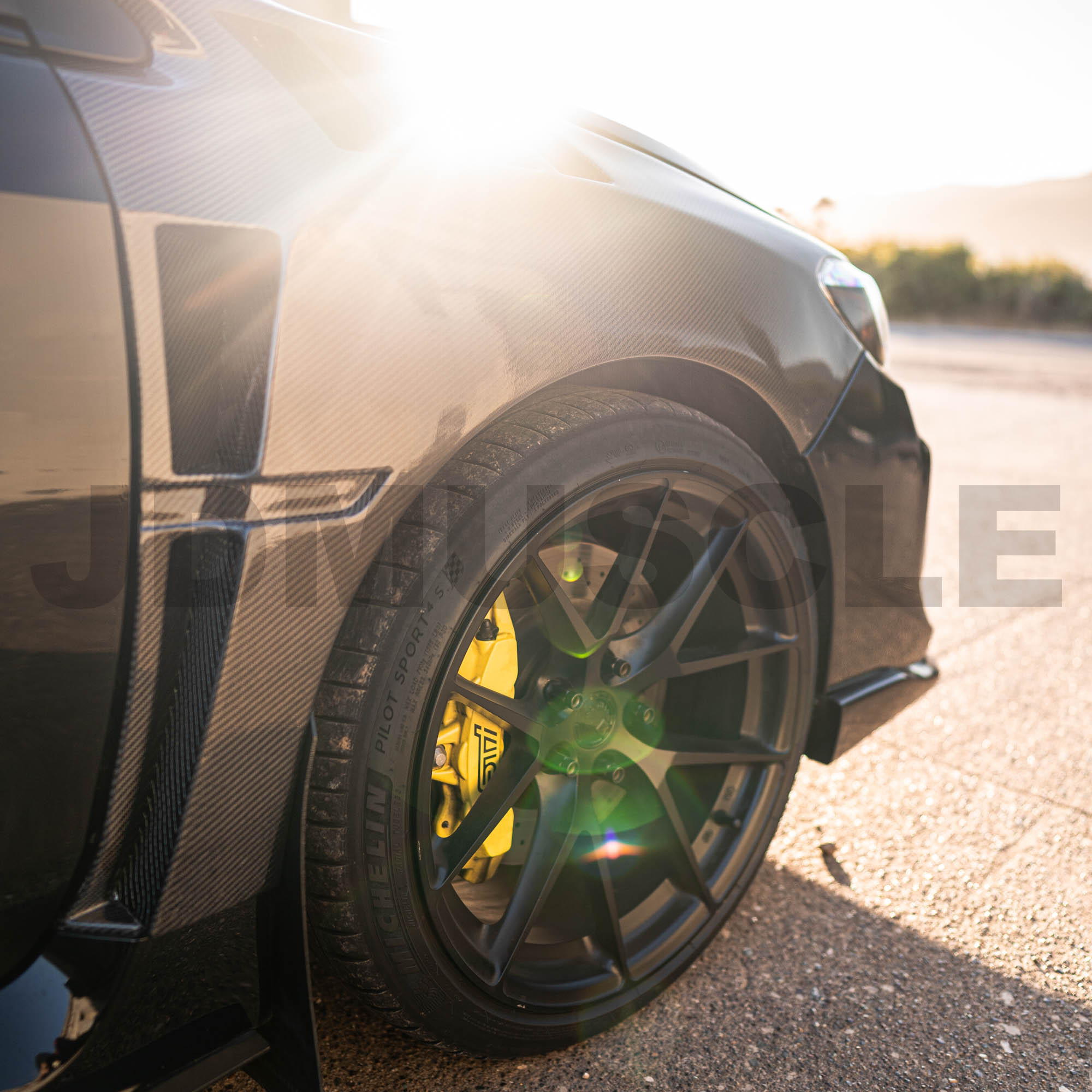 Guardabarros ventilados JDMuscle [WRX/STI 15-21] V1