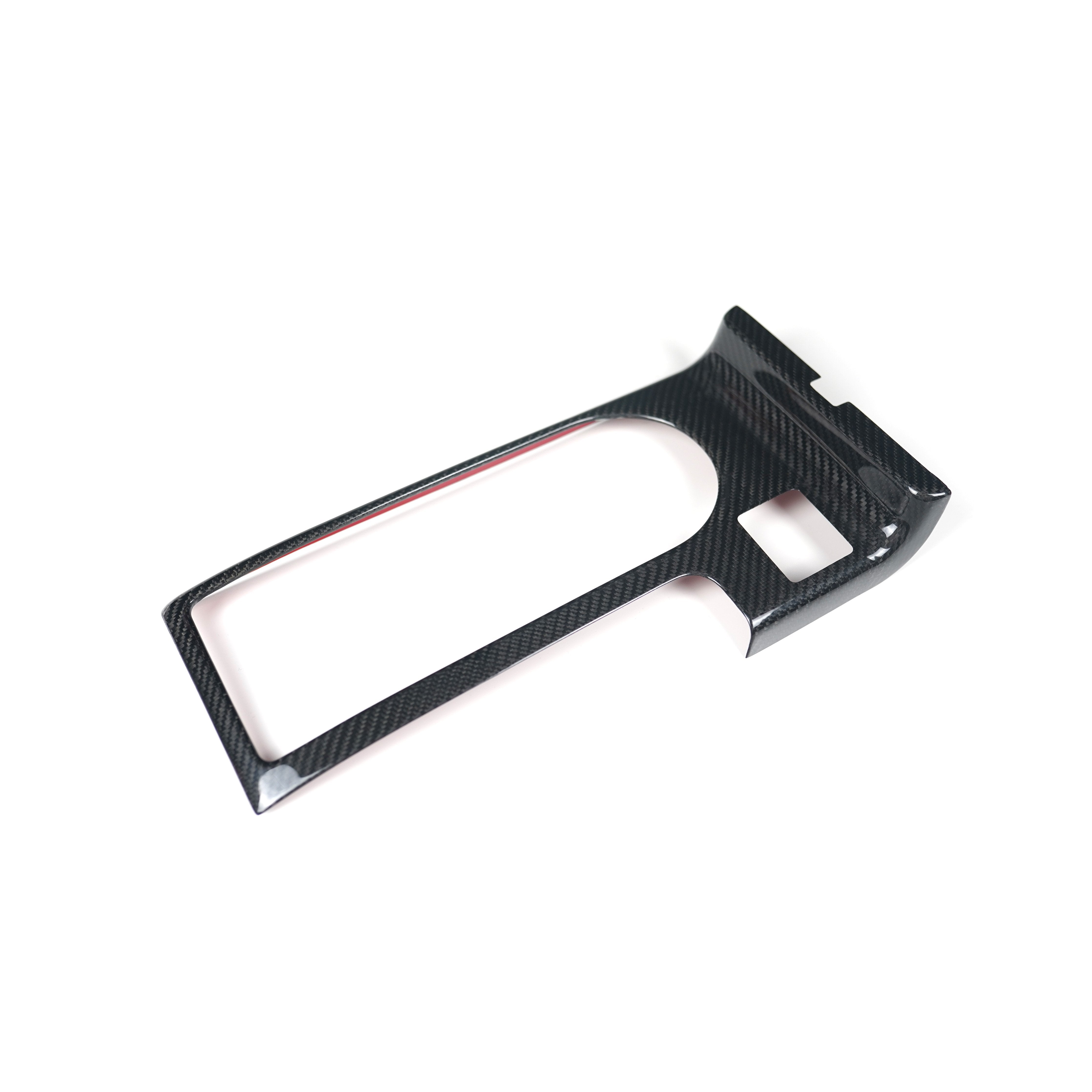 JDMuscle [15-21 WRX] Tanso Dry Carbon Fiber Cup Holder Cover