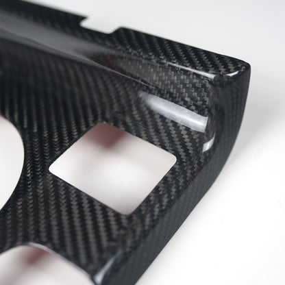 JDMuscle [15-21 WRX] Tanso Dry Carbon Fiber Cup Holder Cover