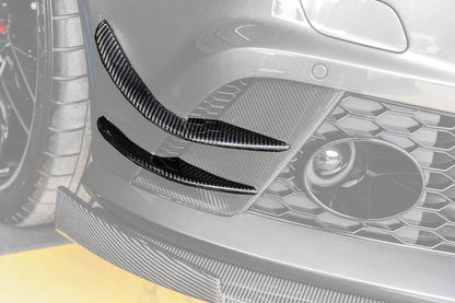 Carbonado 2013-2018 Audi RS6 C7 Avant BS Style Front Bumper Canards
