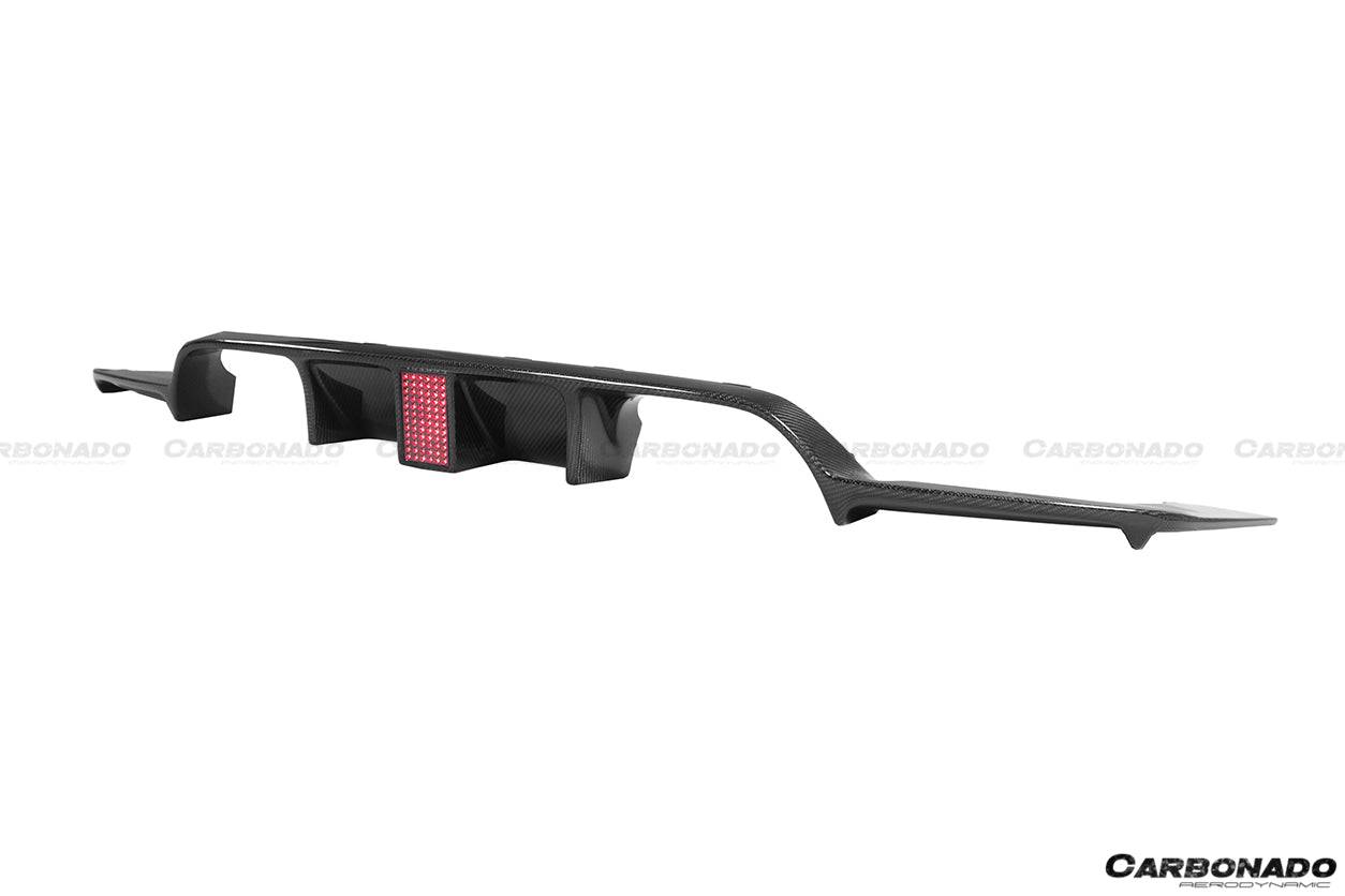 Difusor trasero estilo KNF Carbonado para BMW M3 F80 M4 F82 2014-2020