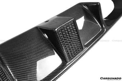 Difusor trasero estilo KNF Carbonado para BMW M3 F80 M4 F82 2014-2020