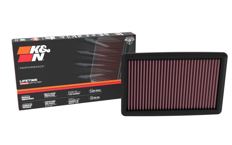 K&N Replacement Air Filter (2022 Honda Civic Type R) - K&N Engineering