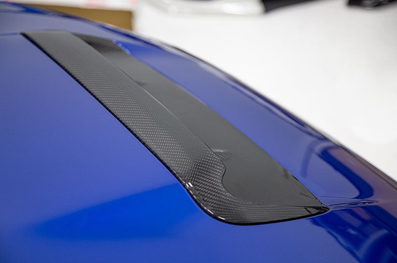 Reemplazo completo de entrada de aire de capó de fibra de carbono agresiva OLM A1 - WRX/STI 2015-2021