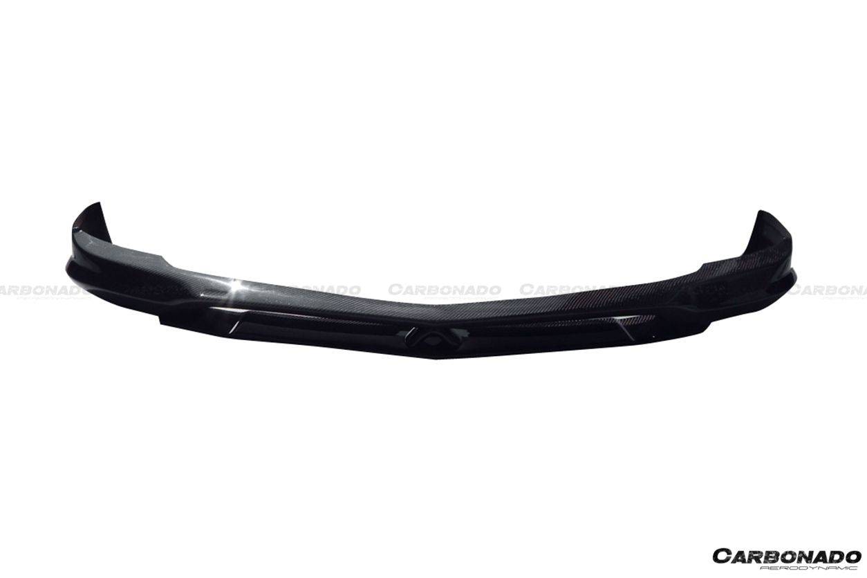 Carbonado 2010-2013 Mercedes Benz E Class W207 Coupe CRS Style Carbon Fiber Front Lip