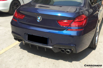 Carbonado 2011-2018 BMW 6 Series F06 F12 F13 M-Sport VRS Style Carbon Fiber Rear Lip (MT ONLY)