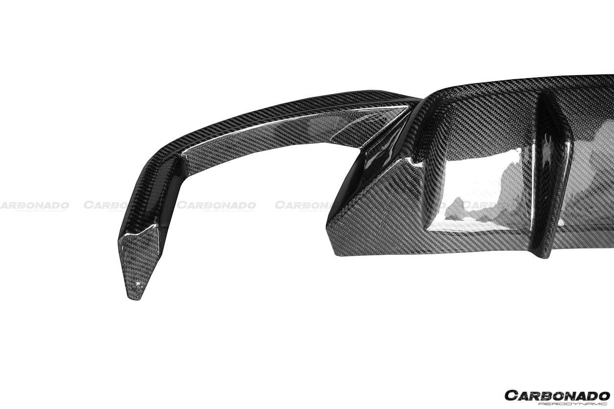 Carbonado 2011-2018 BMW 6 Series F06 F12 F13 M-Sport VRS Style Carbon Fiber Rear Lip (MT ONLY)