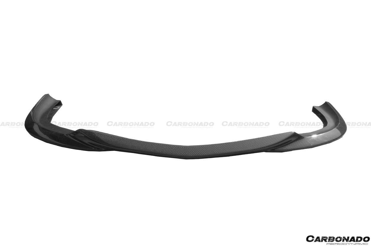 Borde delantero de fibra de carbono estilo Mercedes Benz W204.1 C63 AMG L1 Carbonado 2008-2011
