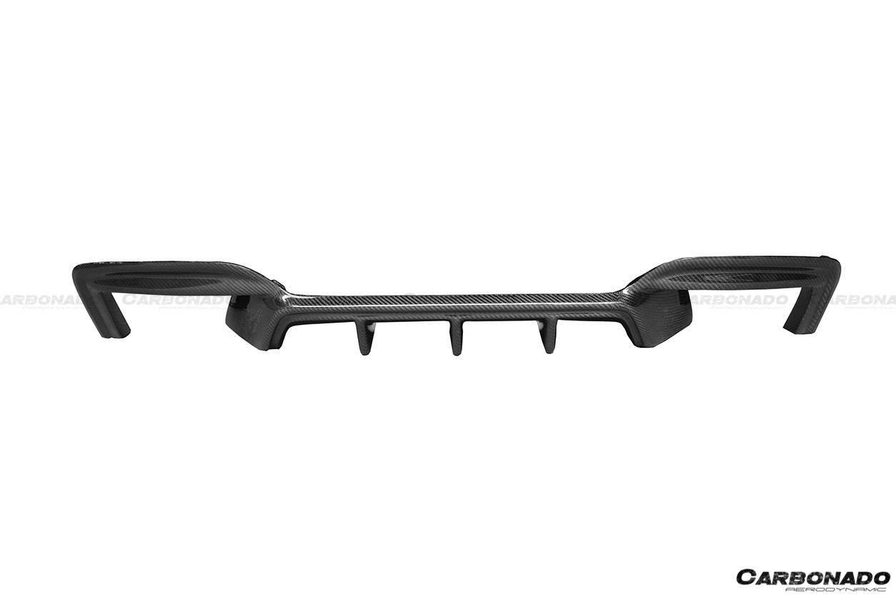Carbonado 2011-2018 BMW 6 Series F06 F12 F13 M-Sport VRS Style Carbon Fiber Rear Lip (MT ONLY)