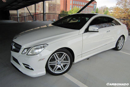 Carbonado 2010-2013 Mercedes Benz E Class W207 Coupe CRS Style Carbon Fiber Front Lip