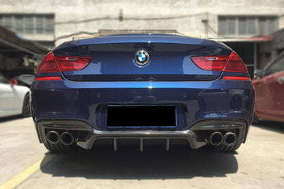 Carbonado 2011-2018 BMW 6 Series F06 F12 F13 M-Sport VRS Style Carbon Fiber Rear Lip (MT ONLY)