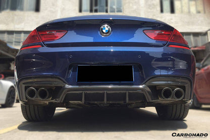 Carbonado 2011-2018 BMW 6 Series F06 F12 F13 M-Sport VRS Style Carbon Fiber Rear Lip (MT ONLY)