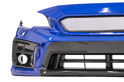 OLM LE Dry Carbon Fiber Lower Bumper Cover - 2018-2020 WRX / STI - 2