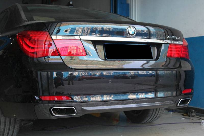 Alerón trasero de fibra de carbono estilo OEM BMW Serie 7 F01 Carbonado 2009-2014