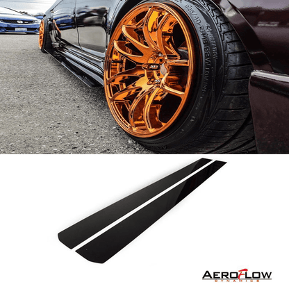 Aeroflow Dynamics 2007-2014 Mitsubishi Evox/Ralliart  Side Skirt Extension V1