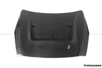 Capó de fibra de carbono estilo Nissan GTR R35 CBA DBA LII (2009-2016)