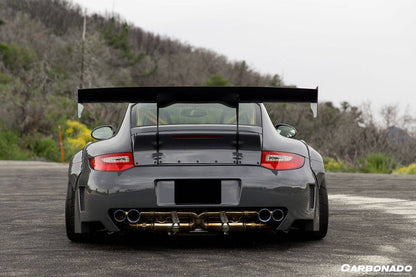 Carbonado 2009-2012 Porsche 911 997 Turbo S DE Style Trunk Spoiler
