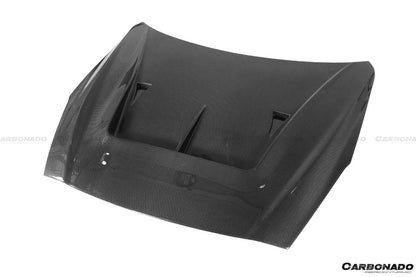Capó de fibra de carbono estilo Nissan GTR R35 CBA DBA LII (2009-2016)
