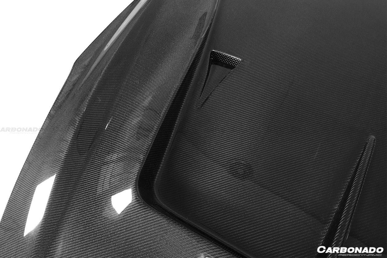 Capó de fibra de carbono estilo Nissan GTR R35 CBA DBA LII (2009-2016)