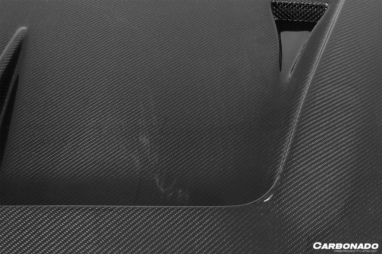 Capó de fibra de carbono estilo Nissan GTR R35 CBA DBA LII (2009-2016)