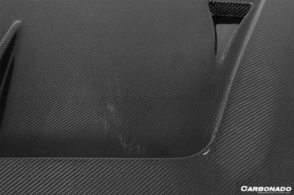Capó de fibra de carbono estilo Nissan GTR R35 CBA DBA LII (2009-2016)