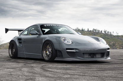 Carbonado 2009-2012 Porsche 911 997.2 TurboS 4S DE Style Auto Full Wide Body Kit