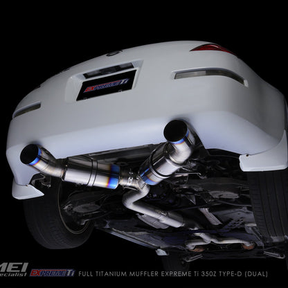 Tomei Titanium Dual Exit Cat-Back Exhaust System | 2003-2008 Nissan 350Z (TB6090-NS04B)