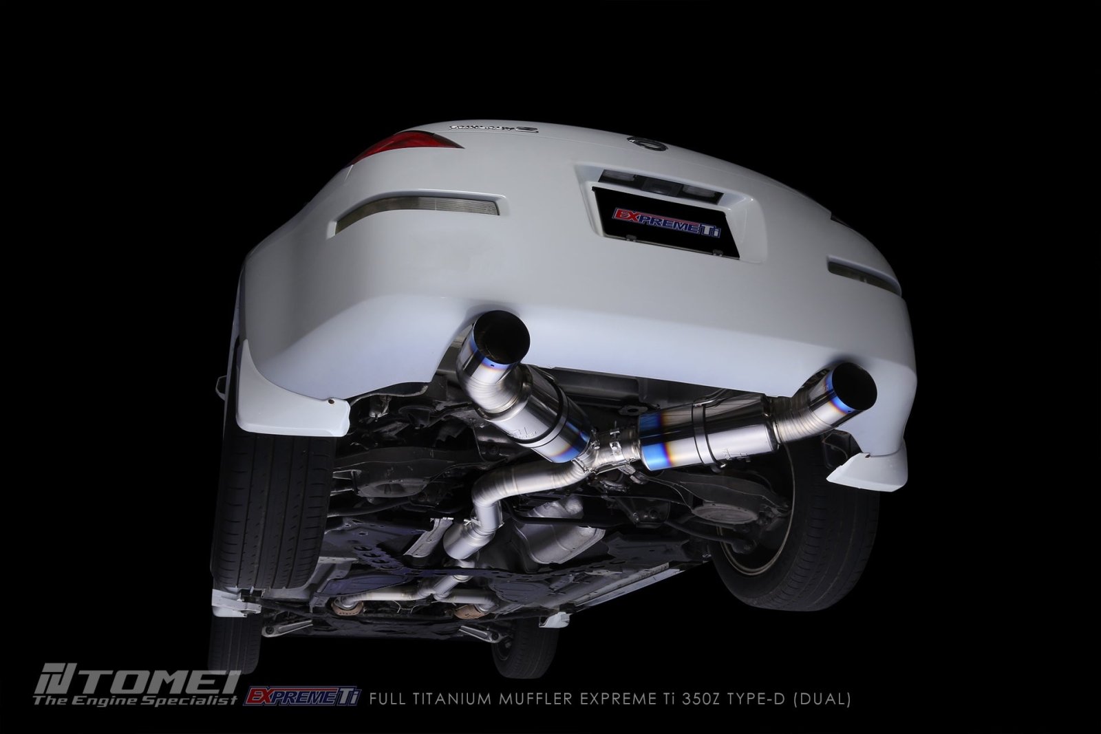 Tomei Titanium Cat-Back Exhaust System (Nissan 350Z) | JD Customs