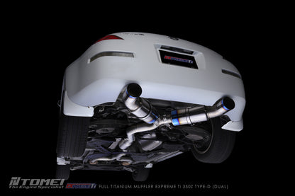 Tomei Titanium Dual Exit Cat-Back Exhaust System | 2003-2008 Nissan 350Z (TB6090-NS04B)