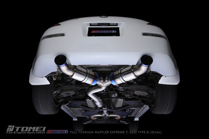 Tomei Titanium Dual Exit Cat-Back Exhaust System | 2003-2008 Nissan 350Z (TB6090-NS04B)